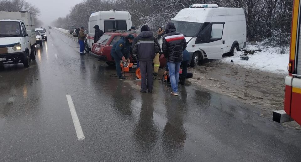 ДТП в Кировском районе село Отважное