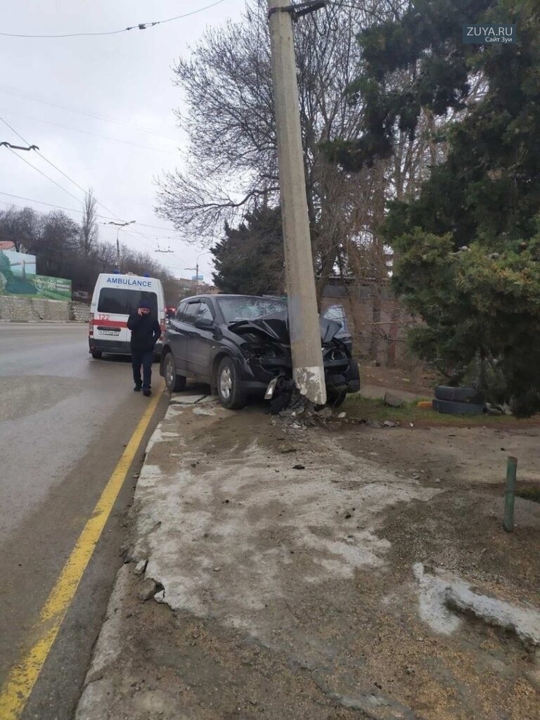 Фото ДТП Пушкино в Крыму