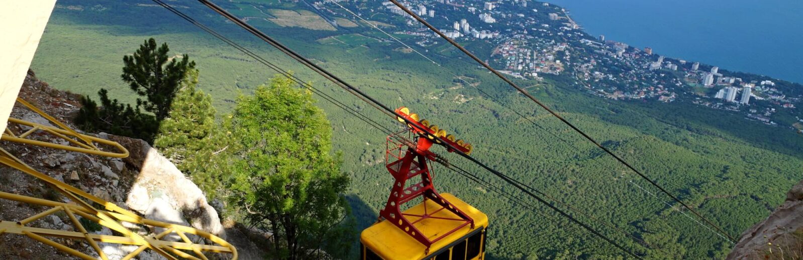 Канатная дорога Ялта Ай-петри Мисхор Алупка в Крыму