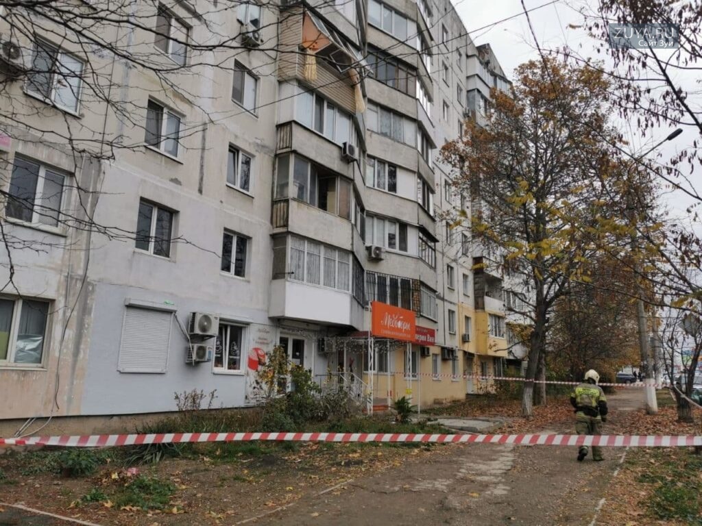 Взрыв газа Симферополь ул. Лермонтова фото